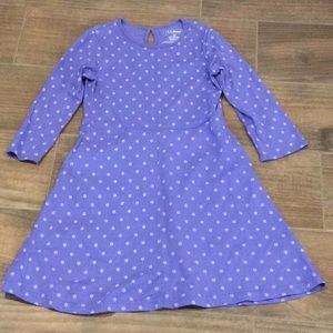 LLBean girls long-sleeve dress